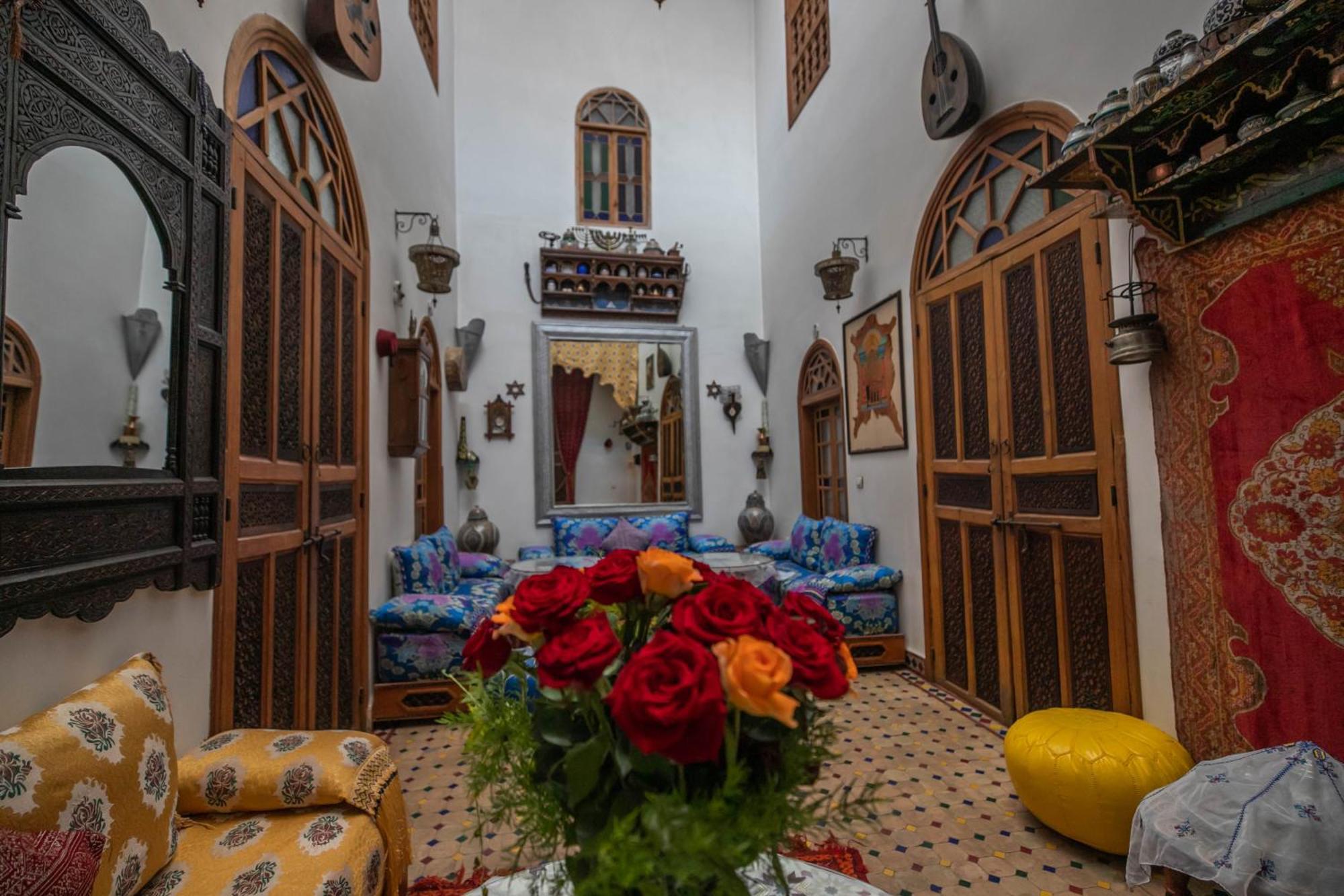 Riad Les Idrissides Chez Lea Фес Екстер'єр фото